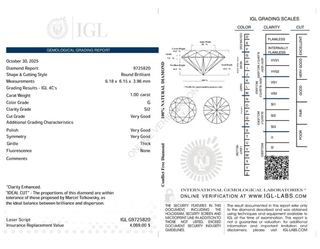 Anillo Oro 18k Diamante 1.00 Ct SI2/G