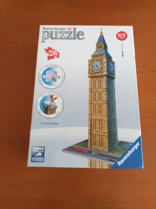Puzzle 3D Ravensburger Big Ben Londres 216 piezas