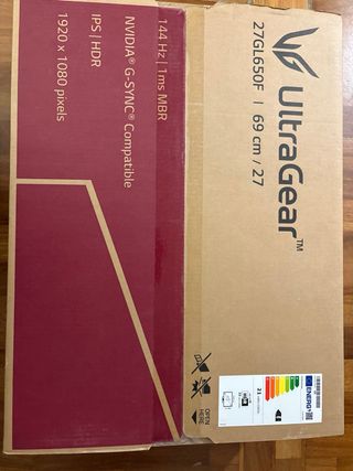 Monitor Gaming LG 27 pollici