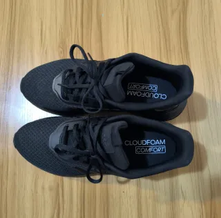 Adidas Cloudfoam, color negro, hombre, Talla 42