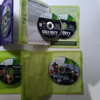 Xbox 360 Slim + Controller + 4 Giochi + Accessori