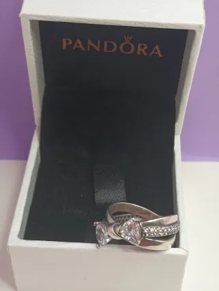 Anillo Pandora Corazón .
