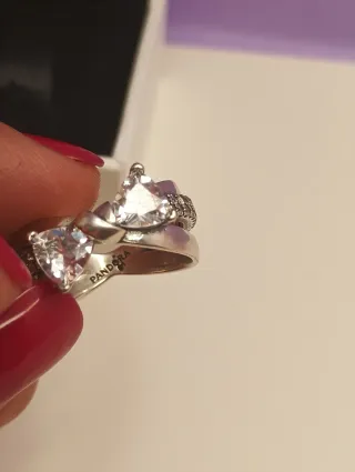 Anillo Pandora Corazón .