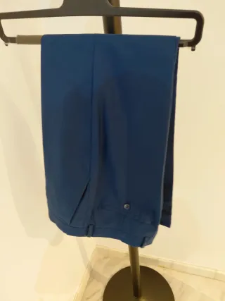 Traje azul