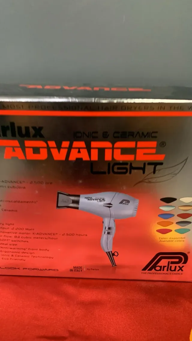 Parlux Advance Light Secador de Pelo Gris