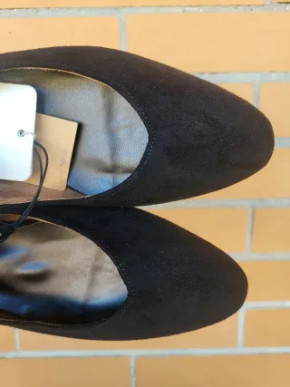 Zapatos planos Sfera negros talla 38