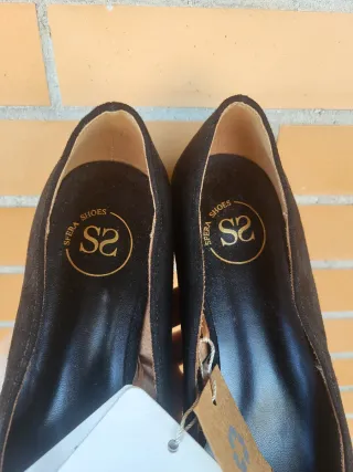 Zapatos planos Sfera negros talla 38