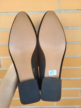 Zapatos planos Sfera negros talla 38