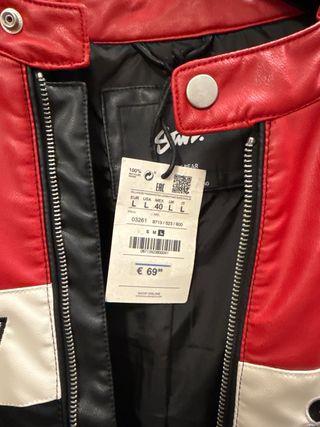 Chaqueta Estilo Motero