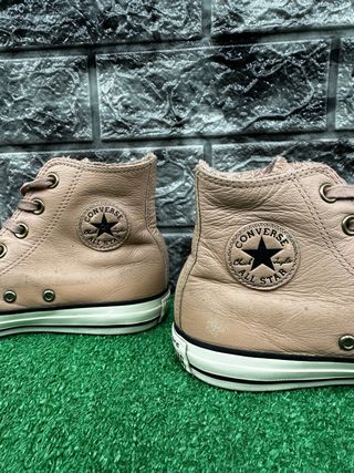 Converse All Star Pelle Rosa Tg 37