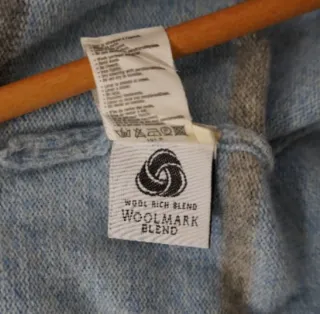 Jersey Lacoste de lana Azul Rayas