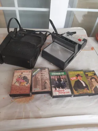 Casete  antiguo con citas de regalo