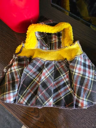 Abrigo Nancy a cuadros con capucha Macla