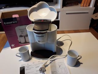 CAFETERA ELÉCTRICA TAURUS DUETTO 1-2 TAZAS NUEVA