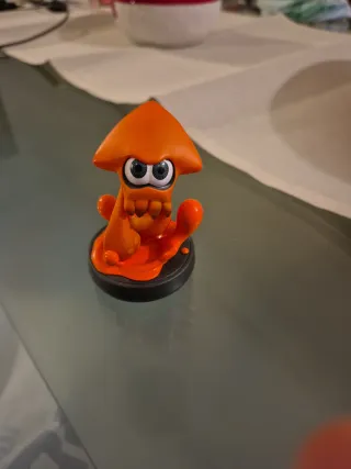 Amiibo Splatoon Calamaro Arancione