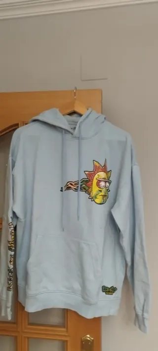 Sudadera Rick and Morty Hombre Manga Larga
