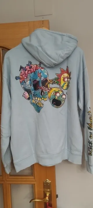 Sudadera Rick and Morty Hombre Manga Larga
