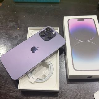 iPhone 14 Pro Morado regalo protector y fundas var