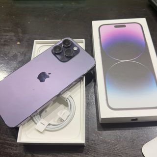 iPhone 14 Pro Morado regalo protector y fundas var