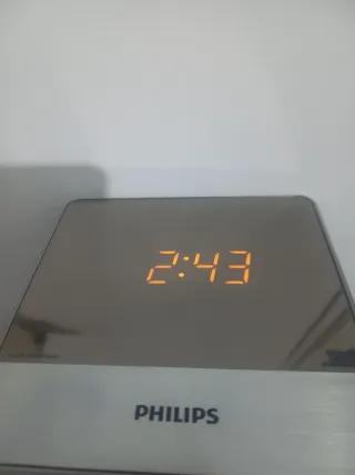 Radio Reloj Despertador Philips