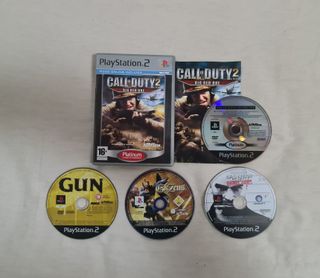 Lote 4 Juegos Shooter/acción para PS2