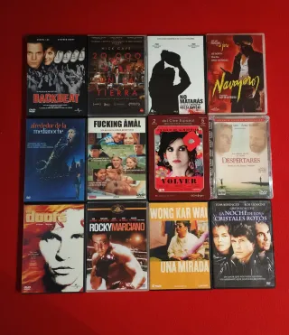 Películas DVD a 8€ unidad