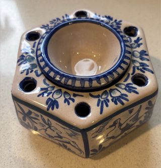 Tintero antiguo cerámica Taller Rocío Triana