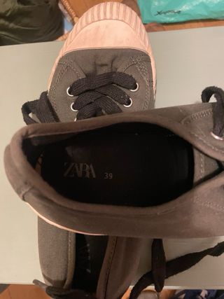 Zapatillas Zara Verde/Blanco