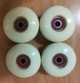 Ruedas Skate BONES SPF 54mm 84b + Rodamientos Red