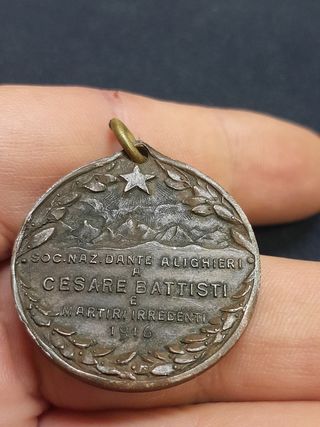 Medaglia Dante Alighieri 1916