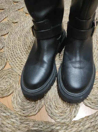 Botas Stradivarius Negras Talla 39