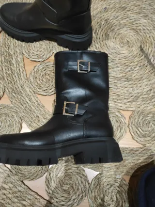 Botas Stradivarius Negras Talla 39