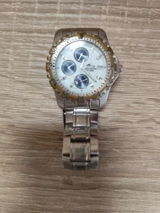 Reloj Lotus Multifunción Oro y Plata