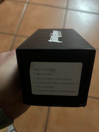 Pedal Efecto Guitarra Mario Bit Crusher