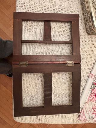 Atril de mesa madera