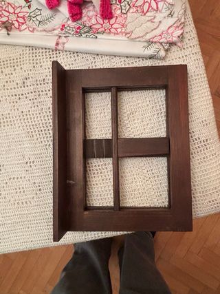 Atril de mesa madera