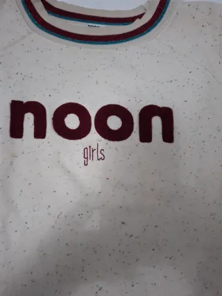 Sudadera Noon Girls Beige Multicolor