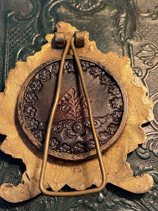 Portafotos Bronce Original 1900s