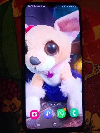 Samsung Galaxy A13 Negro con Funda Dorada 64Gb