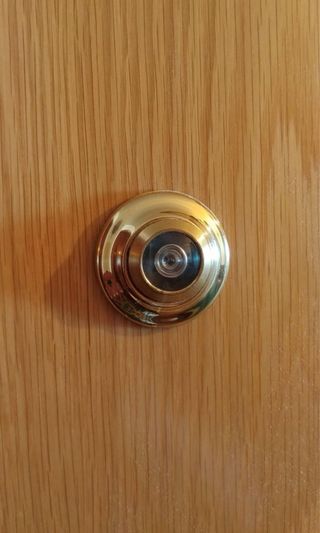 Puerta de seguridad madera