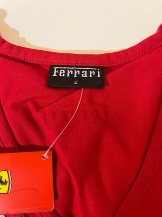 Camiseta Ferrari Roja Talla M