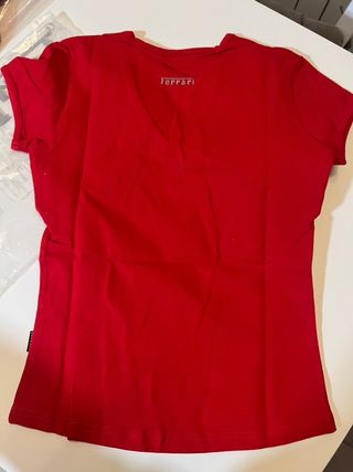 Camiseta Ferrari Roja Talla M