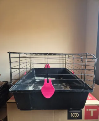 Jaula para roedor tipo conejo, cobaya, erizo..