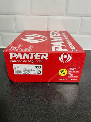 Zapatos de seguridad Panter T43