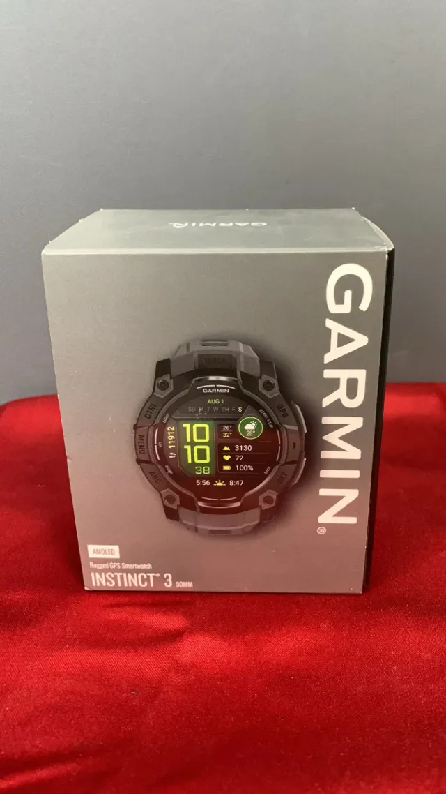 Garmin Instinct 3 Reloj Gris/Verde
