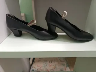 Tacones Flamenco Negros