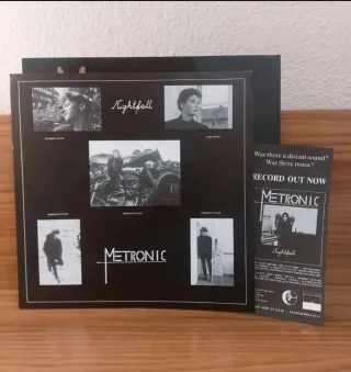 Metronic - Nightfall Vinilo 1989 Vinilo Original