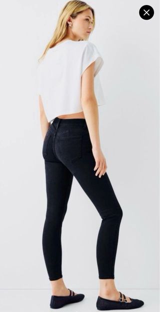 Pantalones pitillo negros