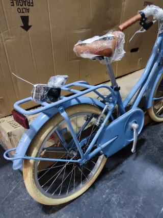 Bicicleta Alpina Olandesina Niña Azul