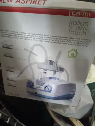 Aspirador Médico Italiano New Aspiret